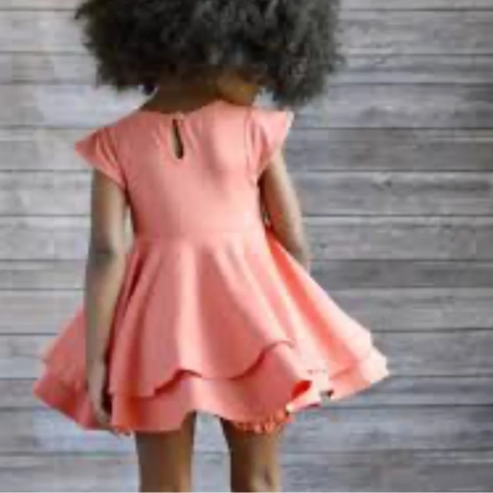 Omi Jo Well Dressed Wolf Magic Tunic Pale Dogwood Tunic Dress 5 Years NWT Twirl